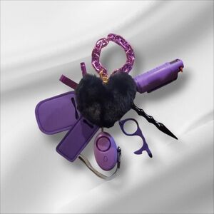 Purple Women's Accessory Set